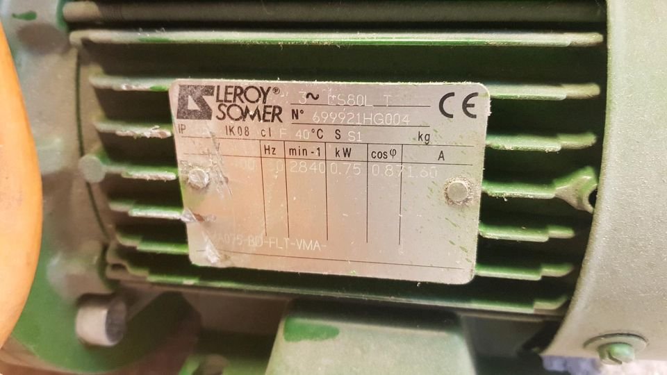 Electric motor Leroy Somer AS802-4