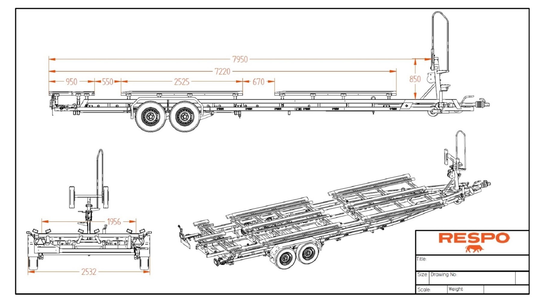 Trailer Respo 3500V912T252