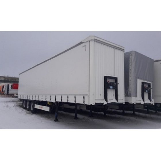 Planen- & Curtainsider-Auflieger Kässbohrer K.SCX X / 125 - 12 / 27