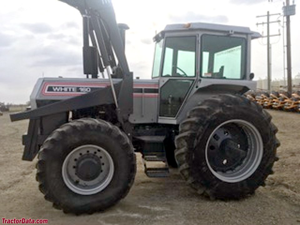 Tractor White Farm Equipment 160