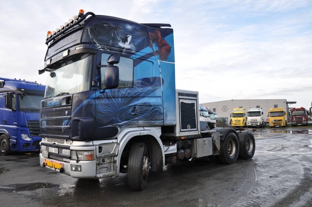 Truck Scania R124 GB8x4NA470