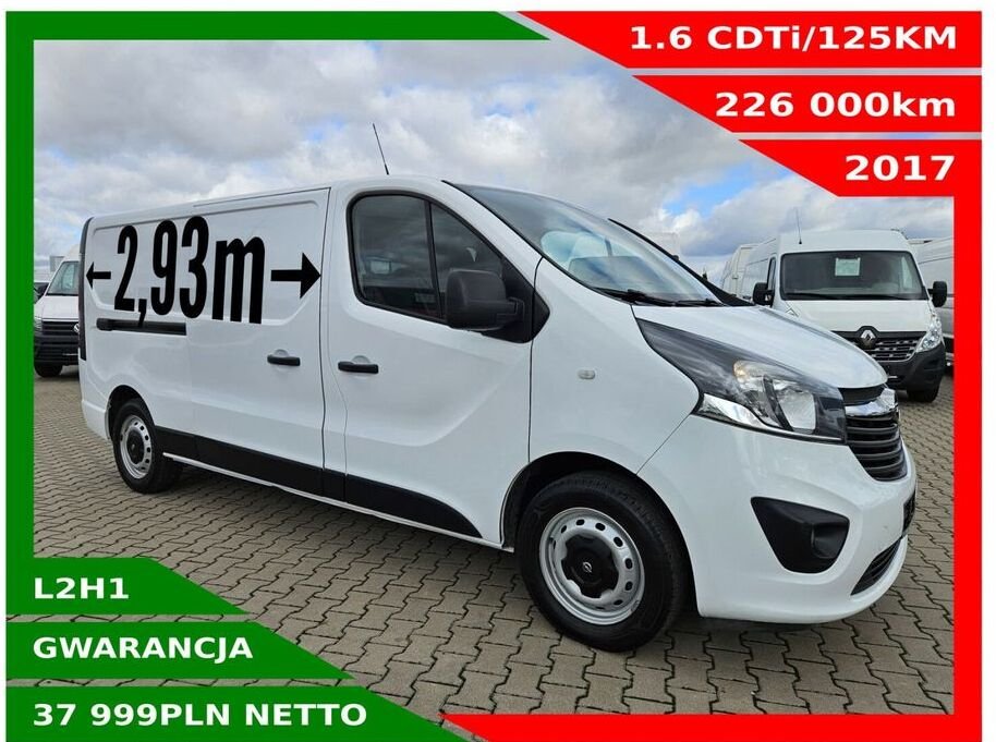 Van Opel VIVARO-2 2.0-16V-E4 2.9T L2H1 CREWCAB