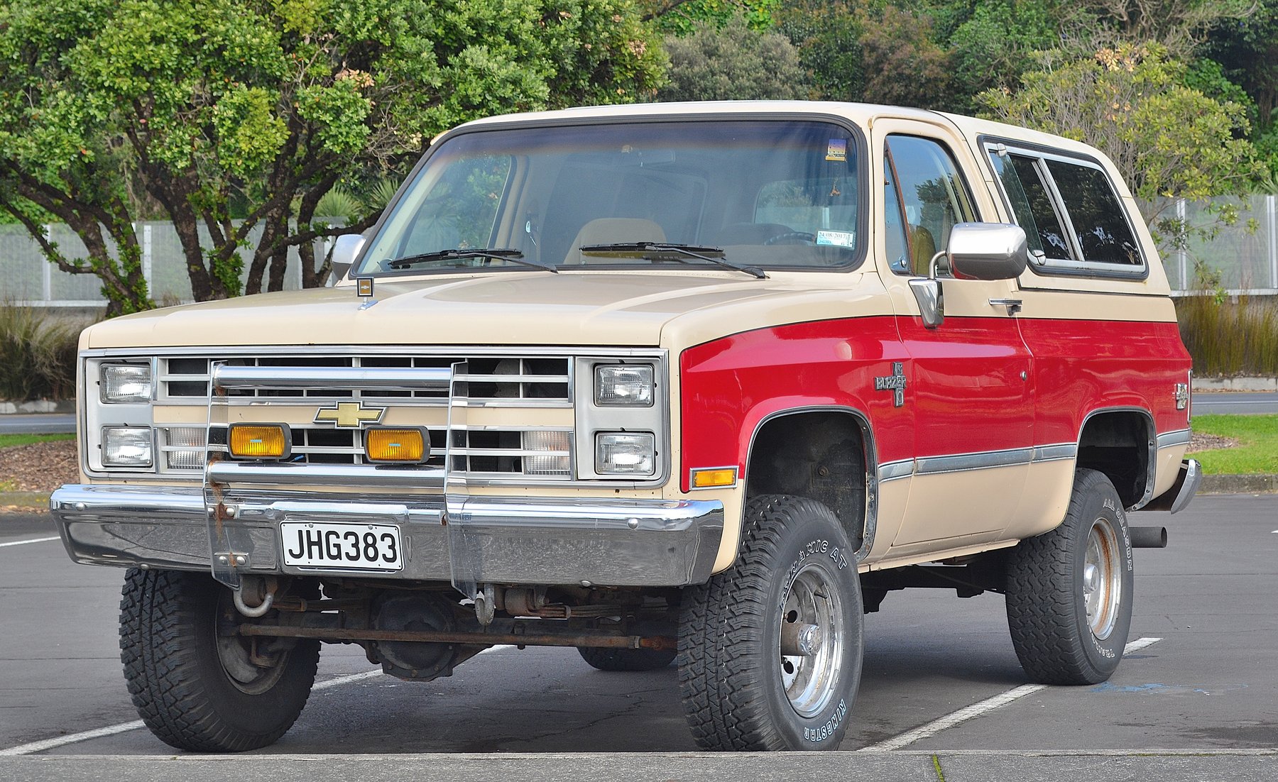 Van Chevrolet BLAZER 4 WD
