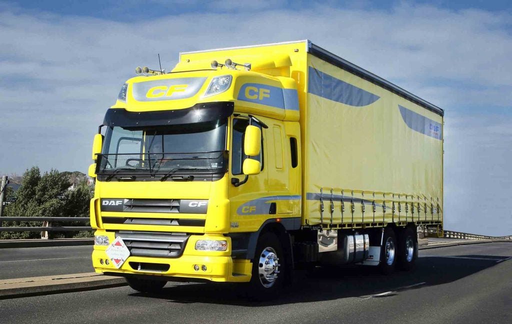 Truck DAF AV 75 PC DUBBELE CABINE