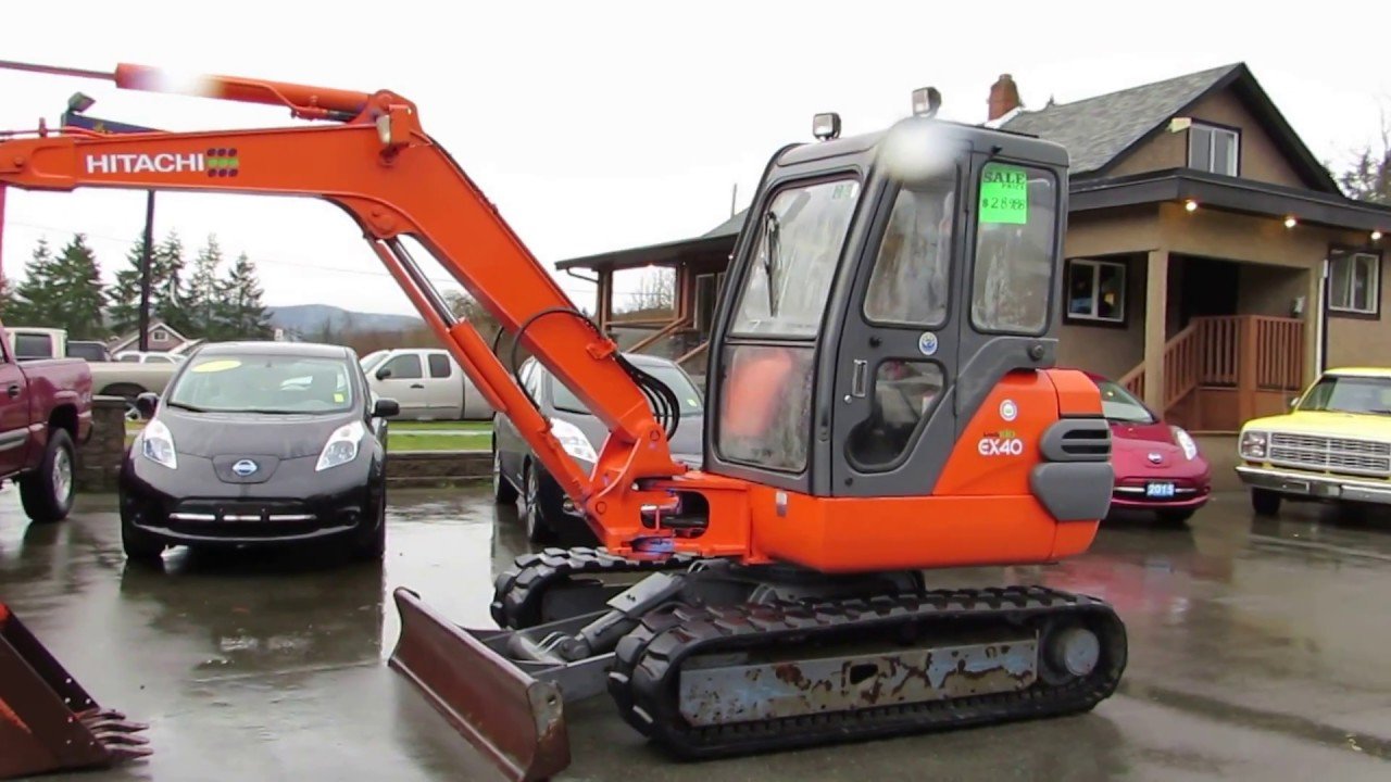 Mini excavators Hitachi EX40-2