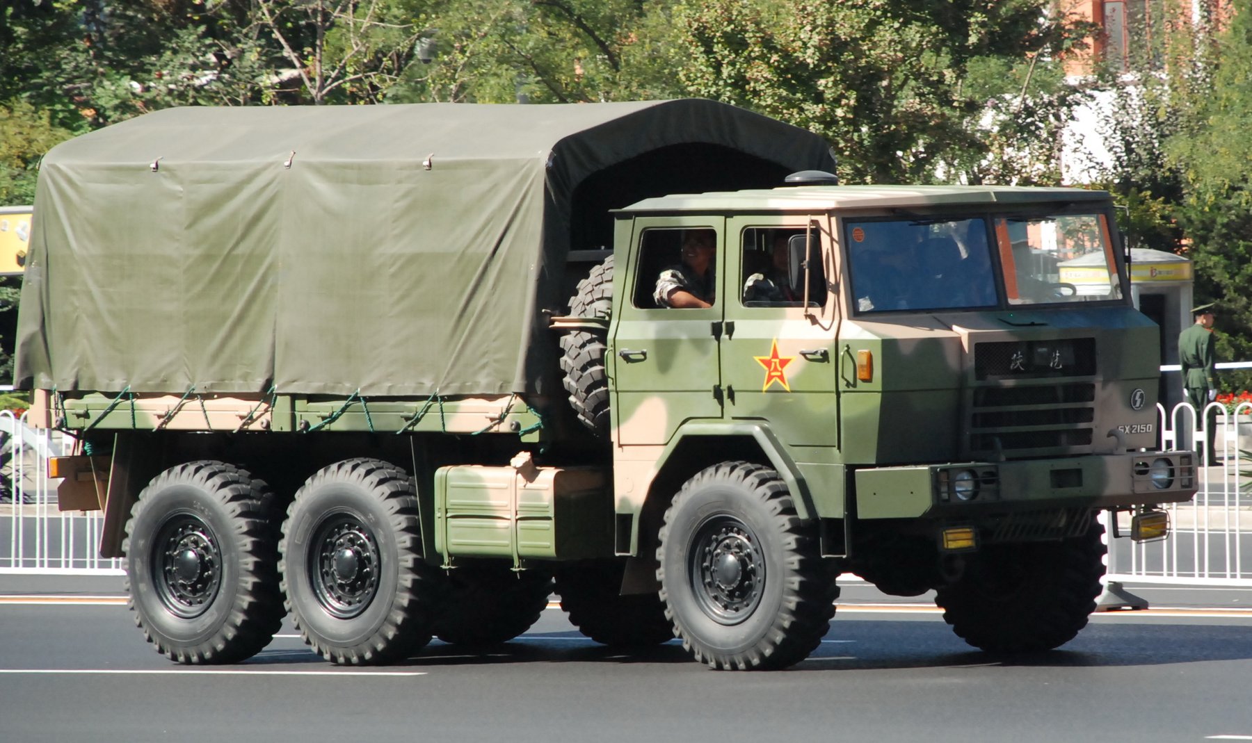 Tactical trucks Shaanxi SX2110