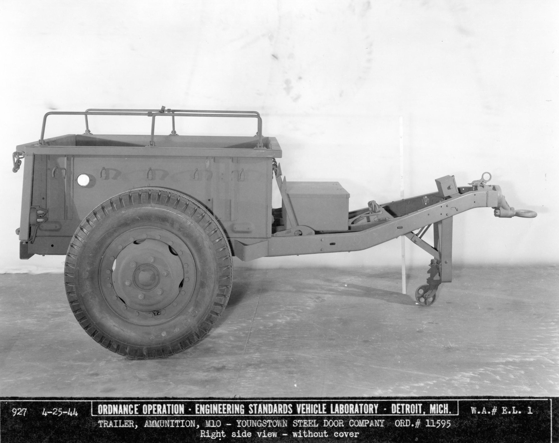 Trailer SCHELM BROTHERS INC. M10 AMMUNITION TRAILER