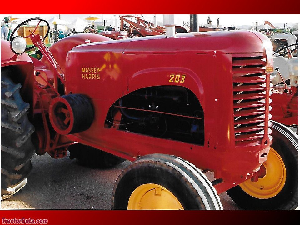 Tractor Massey Harris 203