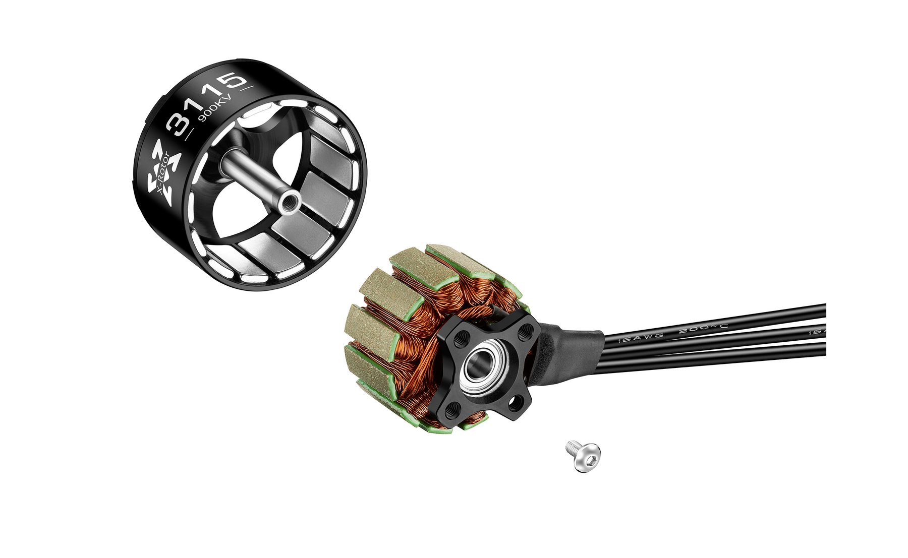 Brushless motors for drones HOBBYWING XRotor 3110 900KV