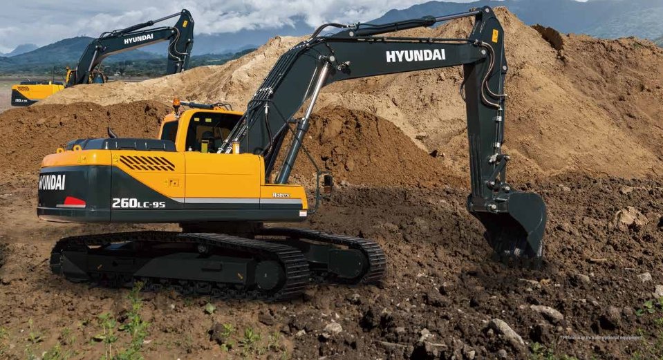 Excavator Hyundai R260LC-9A