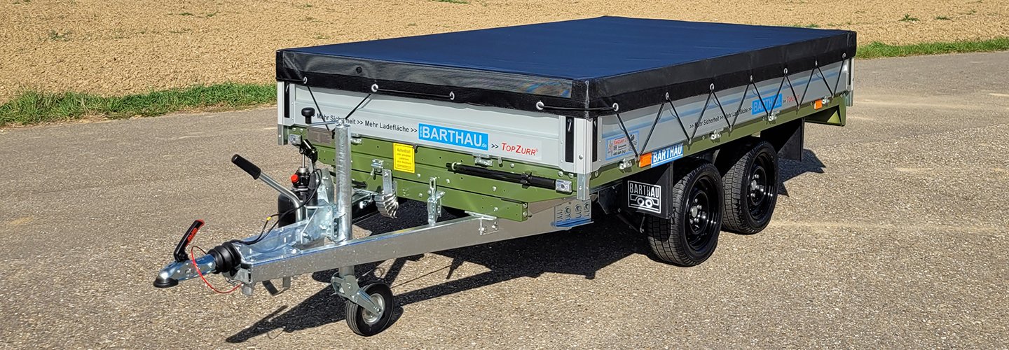 Car trailers up to 3.5 t Barthau GVP2