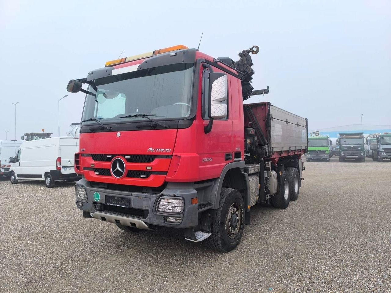 Truck Mercedes Benz ACTROS 3355 AS 6x6