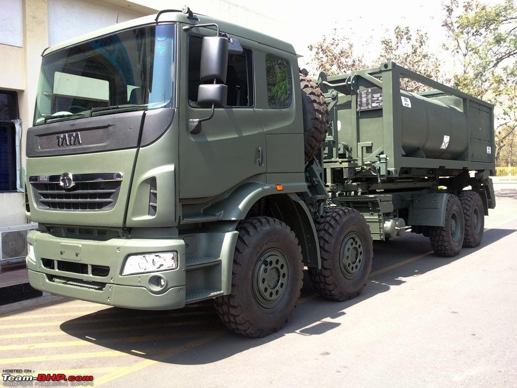 Tactical trucks Tata Motors LPTA 3138 8x8