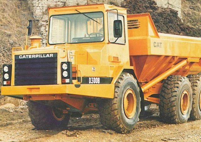 Mining machine Caterpillar D300B