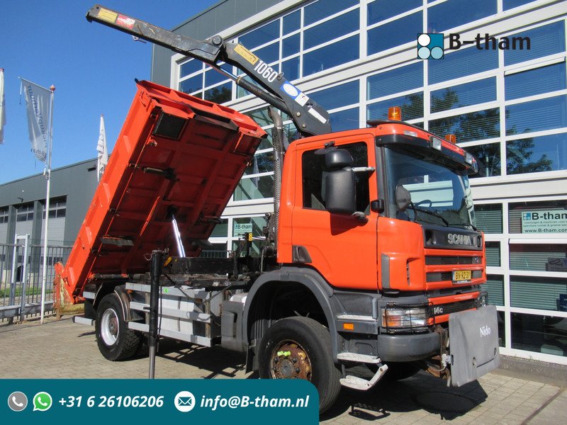 Truck Scania 114 CB 4X4 HZ 340