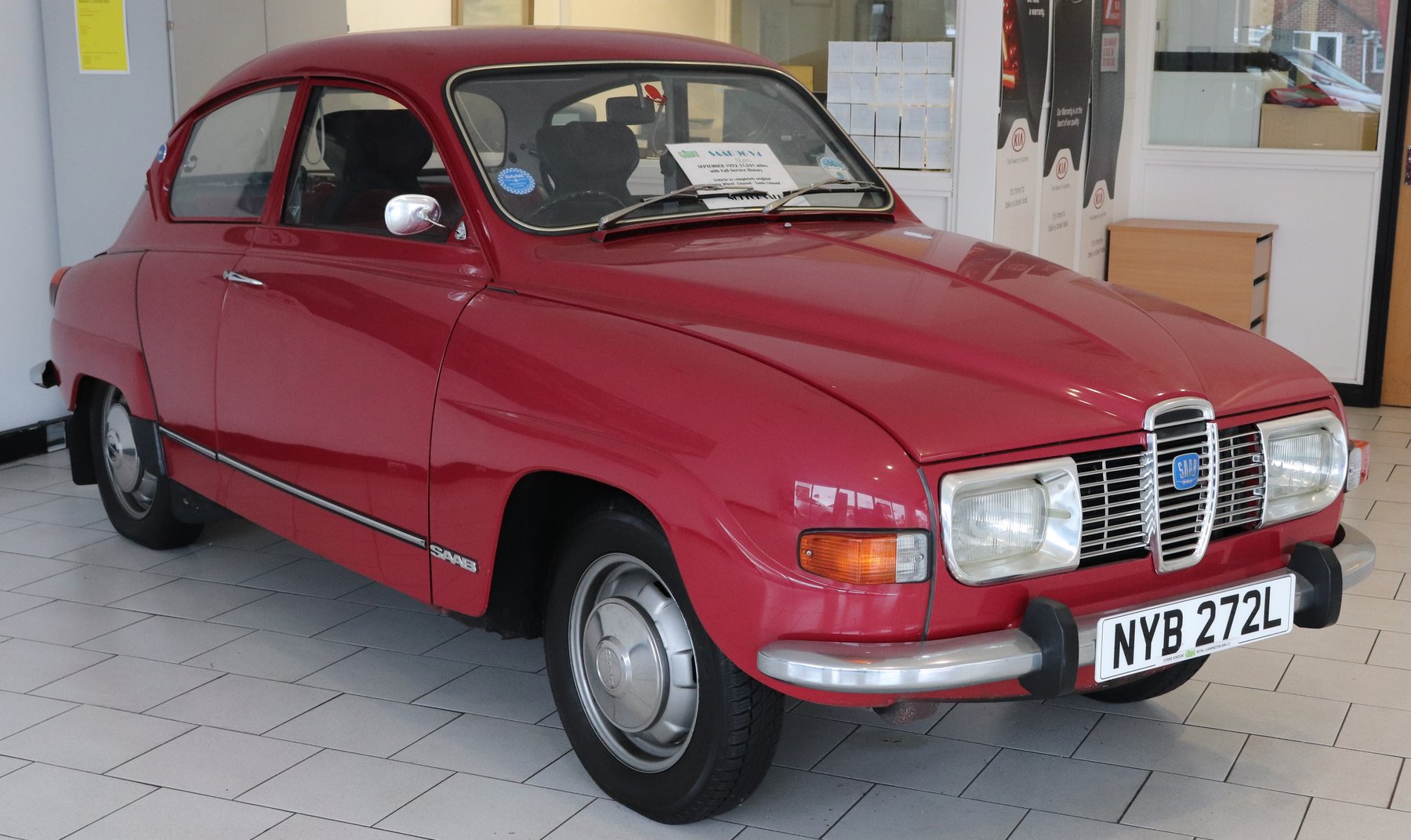 Light trailers up to 750 kg Omavalmiste SAAB 96