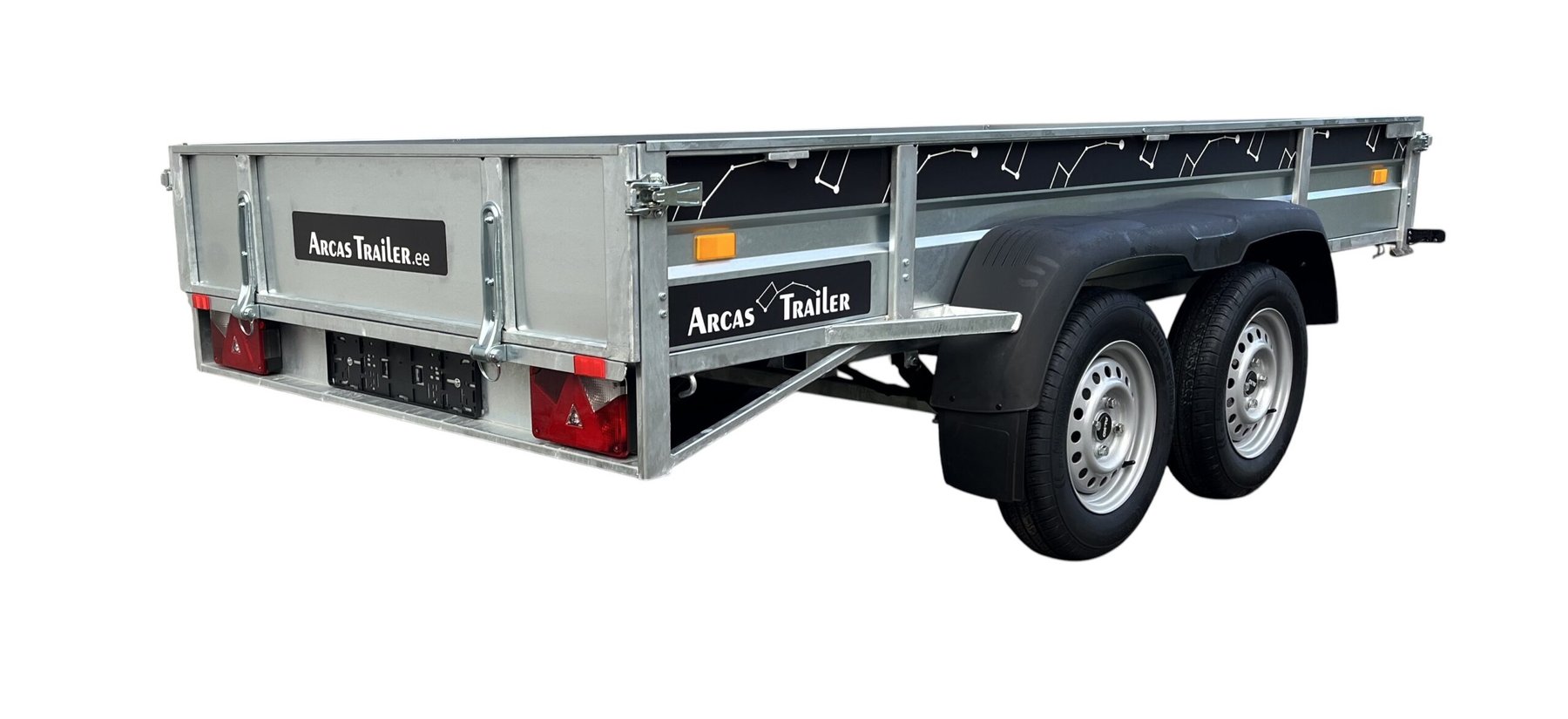 Light trailers up to 750 kg Arcas Trailer CD350-DL/1.50