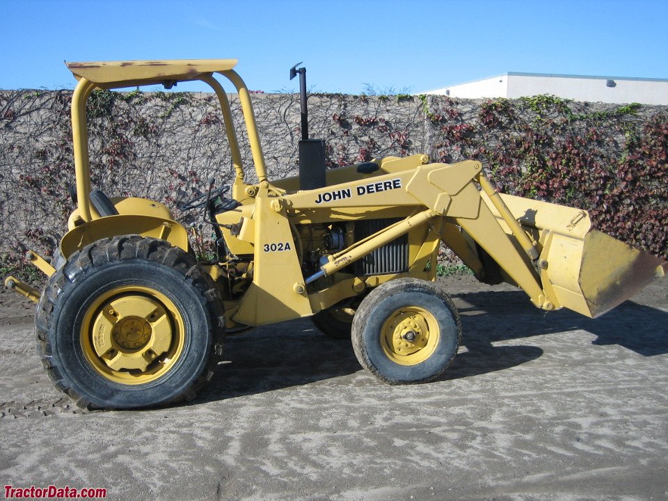 Radlader John Deere 302A