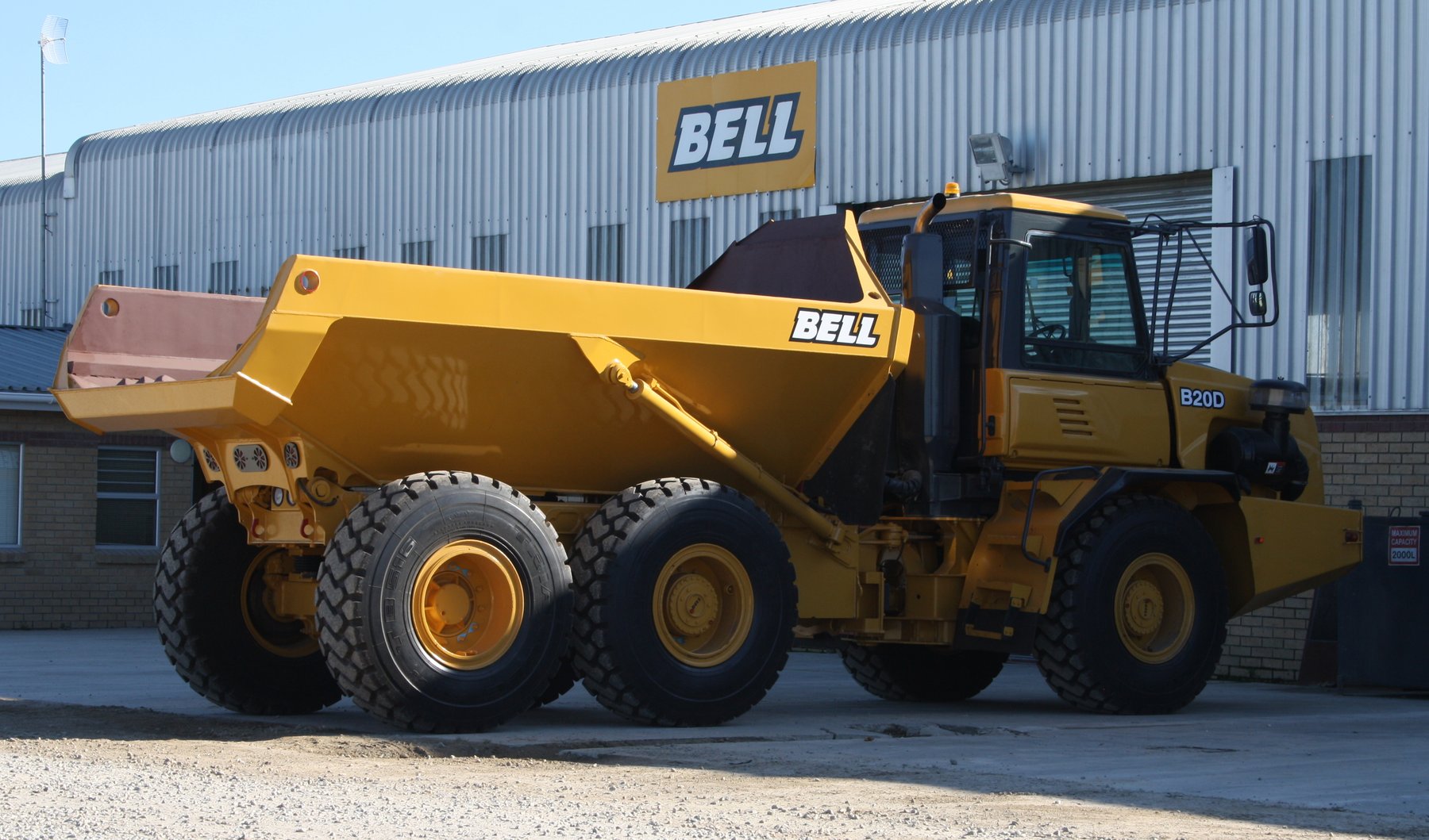 Mining machine Bell B20D 6x6