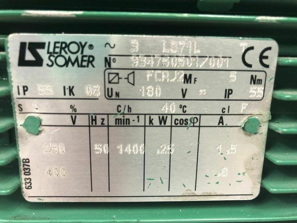 Electric motor Leroy Somer LSES315SP