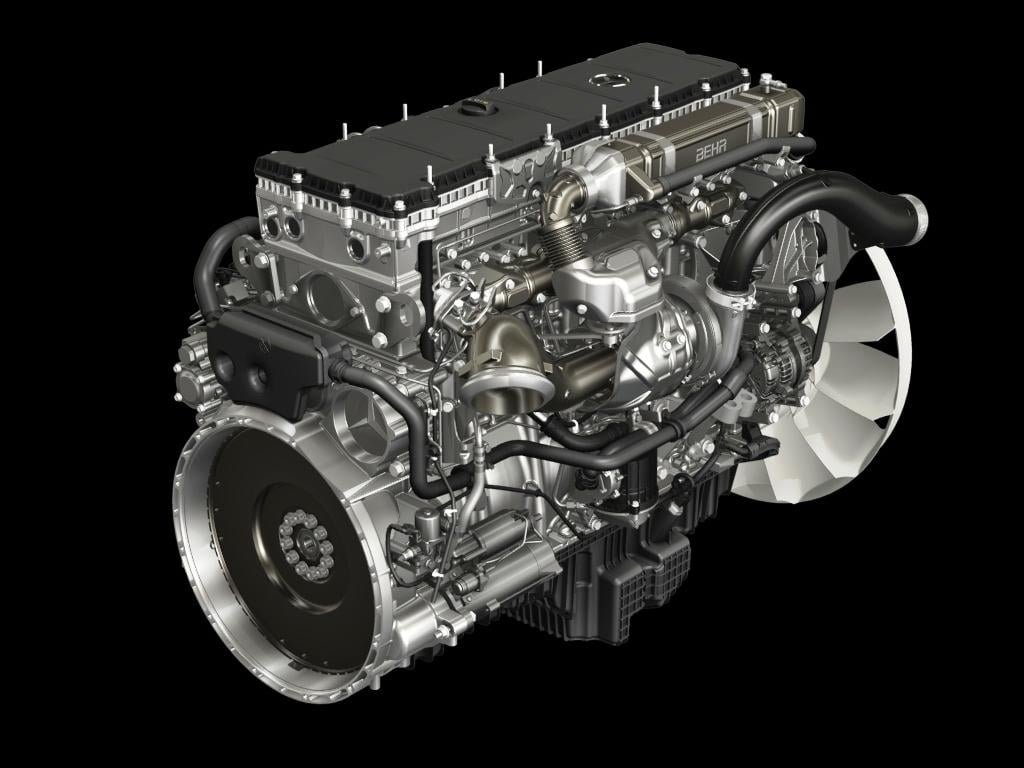 Diesel engine Daimler OM 470 LA
