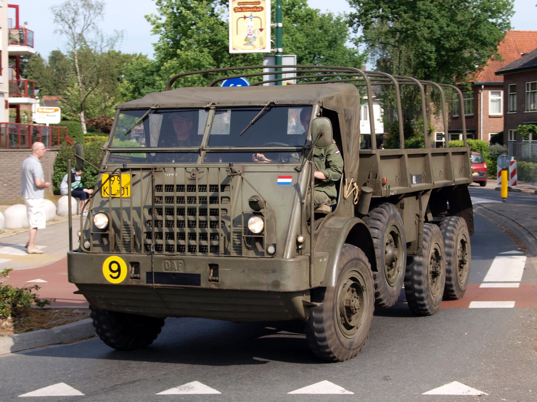 Tactical vehicles DAF YA 328