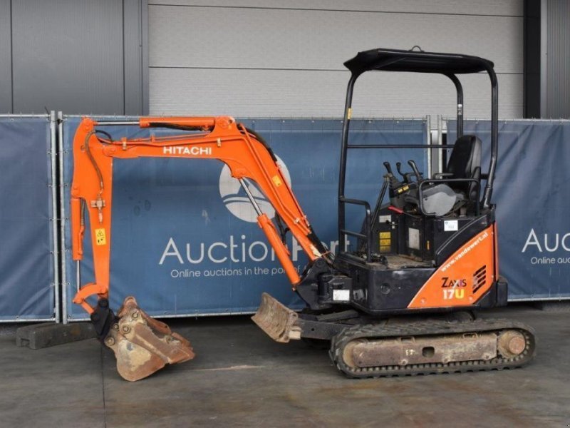 Mini excavators Hitachi ZX17U-2