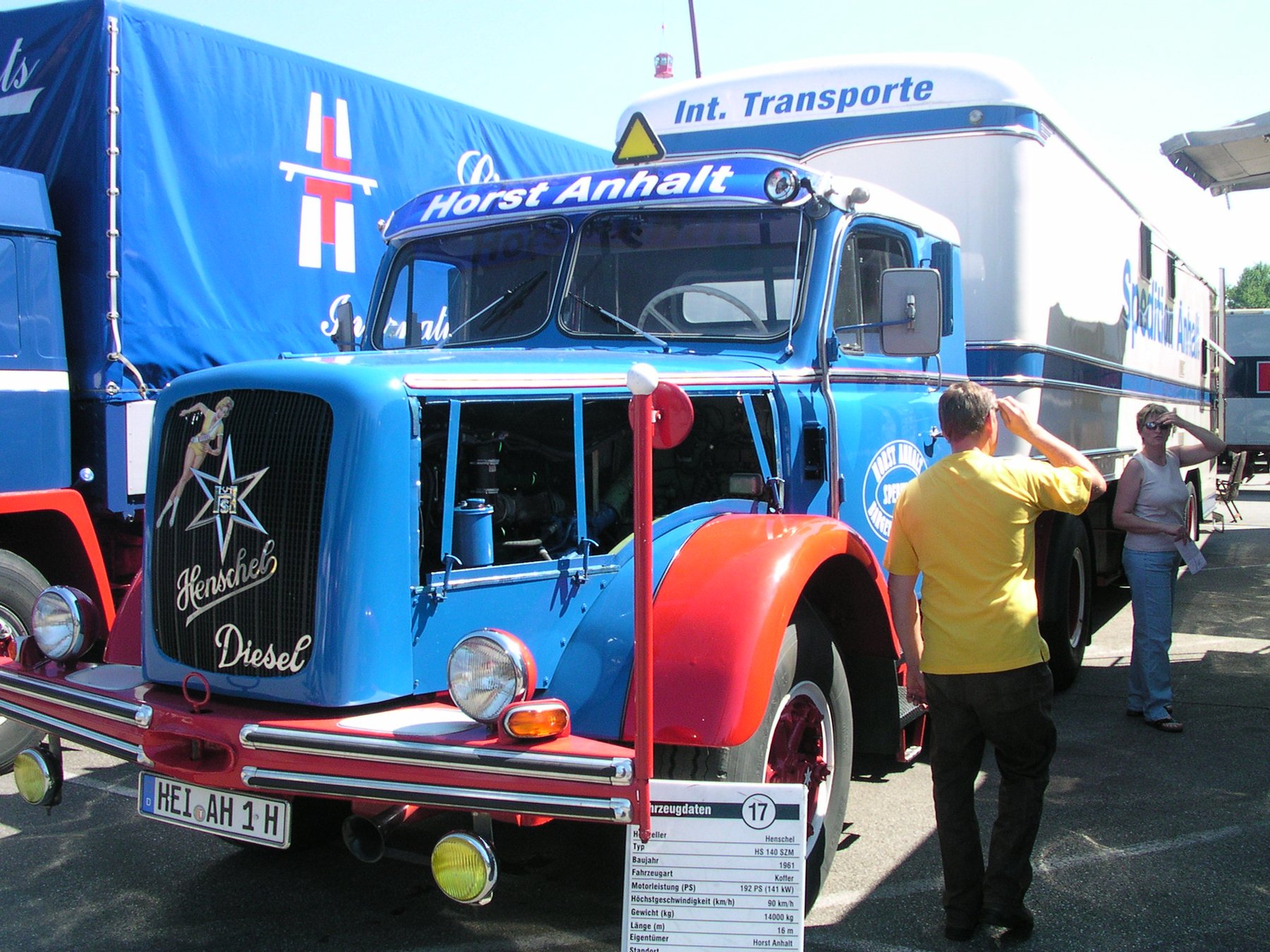 Truck Henschel HS140