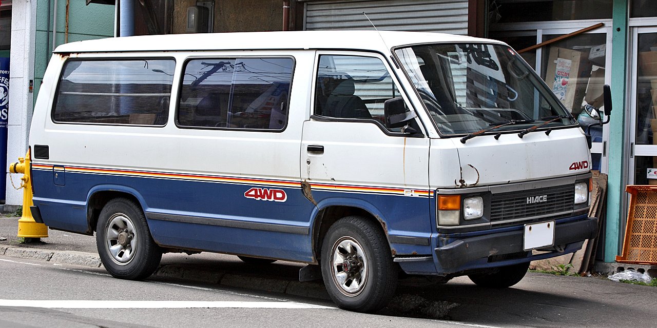 Van Toyota HIACE VAN 4WD
