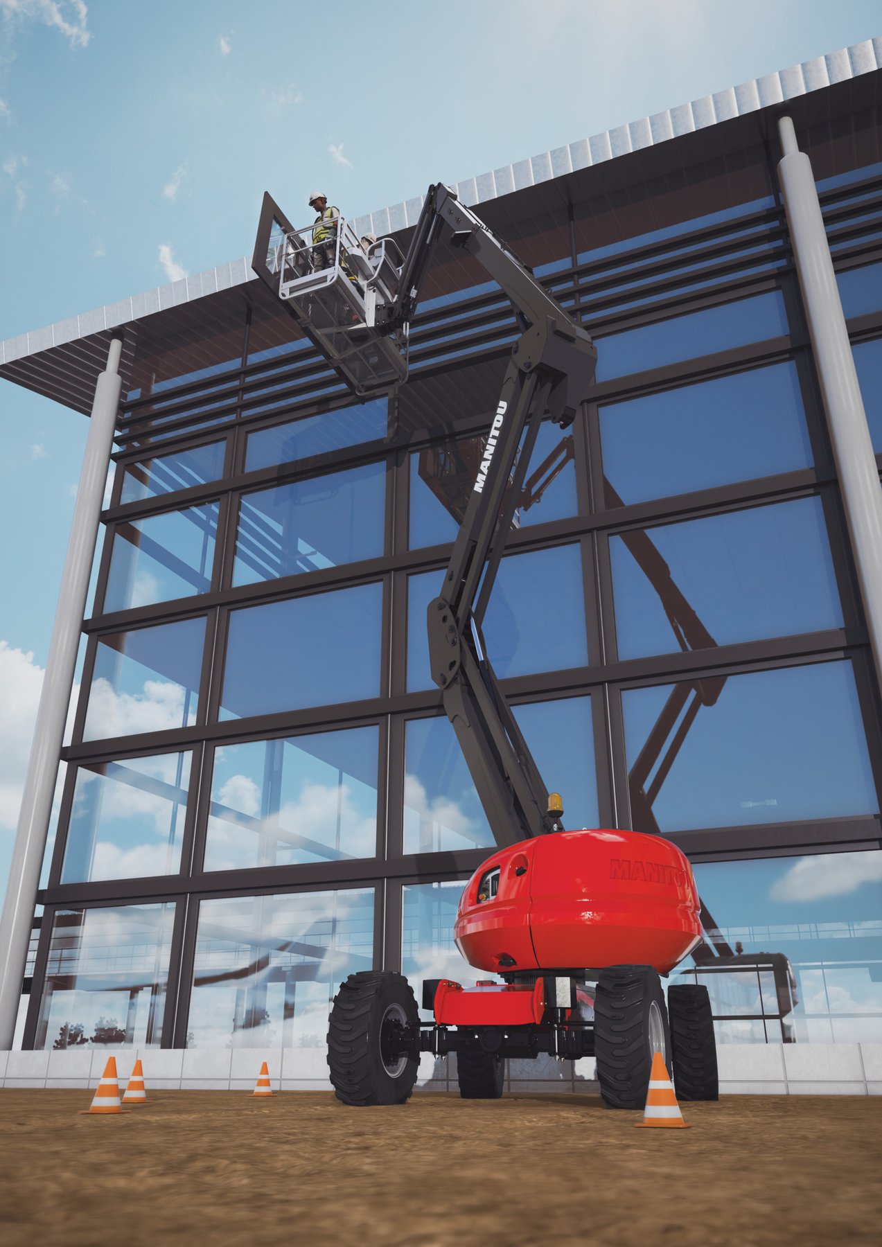 Aerial work platforms Manitou 160 ATJ+PA