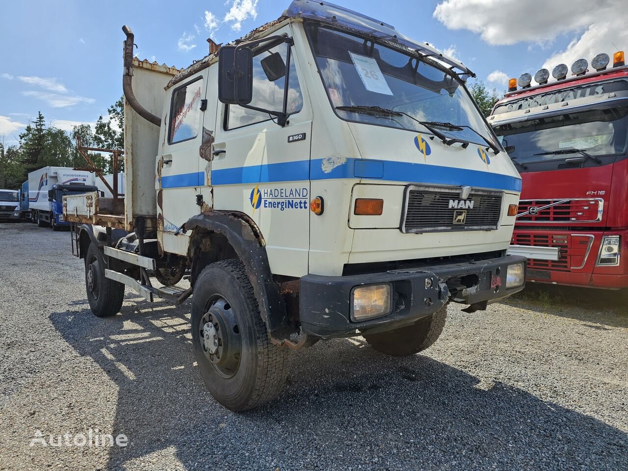 Lastwagen MAN 8.150FAE 4X4