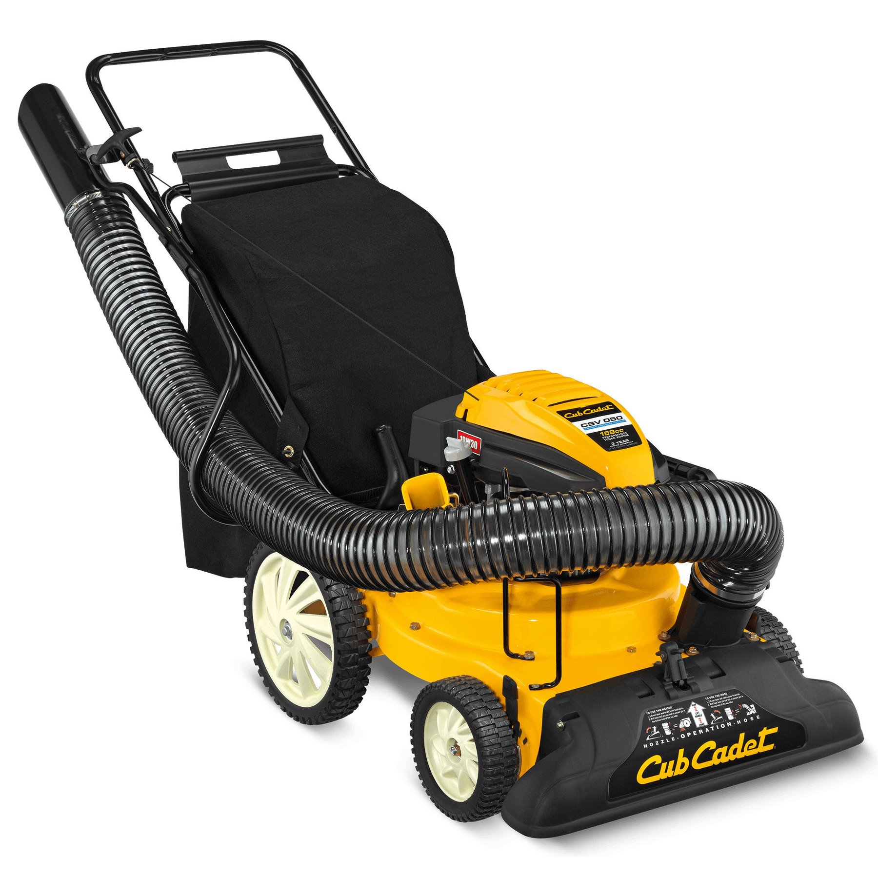 Chippers & shredders Cub Cadet CSV 050 - Cub Cadet Chipper/Shredder/Vacuum
