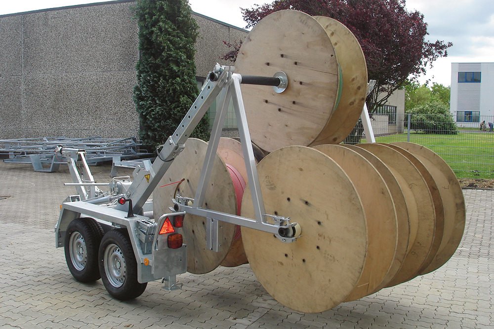 Trailer Bagela SDAH KABELTRANSPORTER