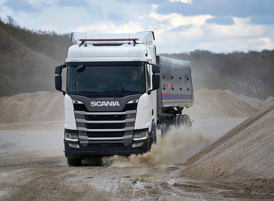 Truck Scania 500 CB8X4 HNZ