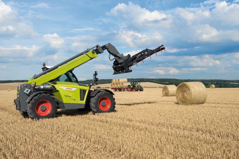 Tractor CLAAS Scorpion 756