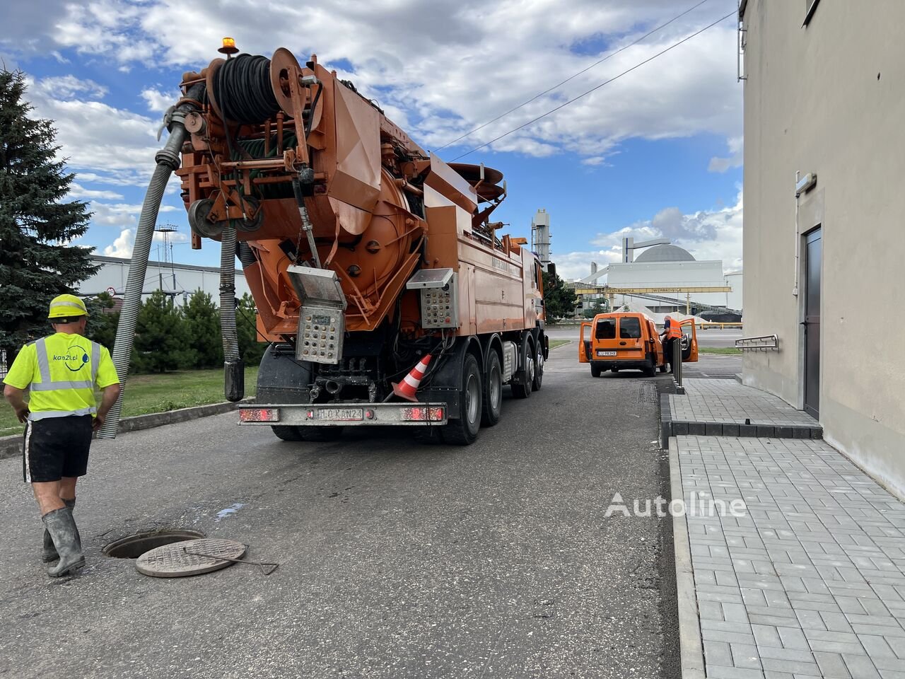Kanal- & Saugtechnik Wiedemann Combination sewer cleaner brand