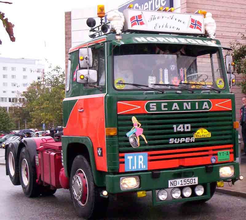 Truck Scania LB 140 HS34