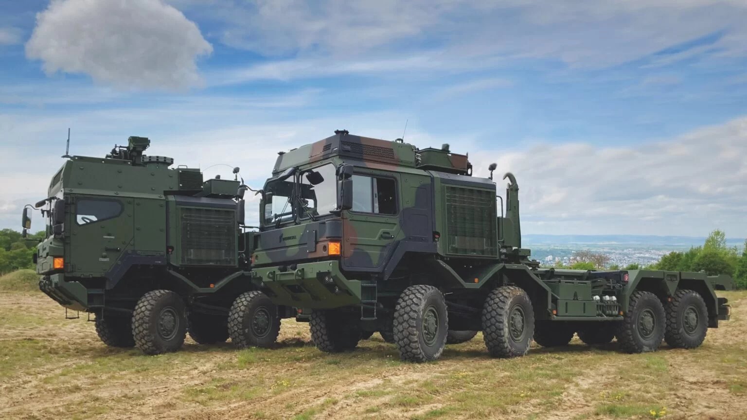 Tactical trucks Rheinmetall MAN Military Vehicles MAN TGA