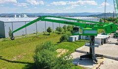 Sennebogen Efficient Balancer Material Handler thanks to the EQ principle