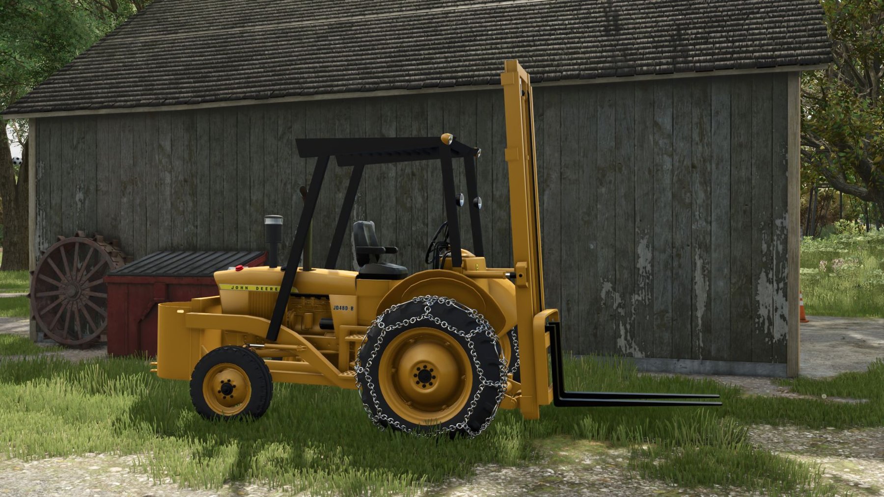 Wózek widłowy John Deere JD480-B