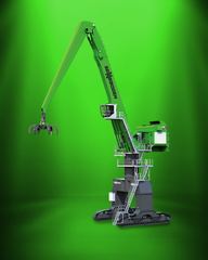 Sennebogen Flexible material handler for port handling