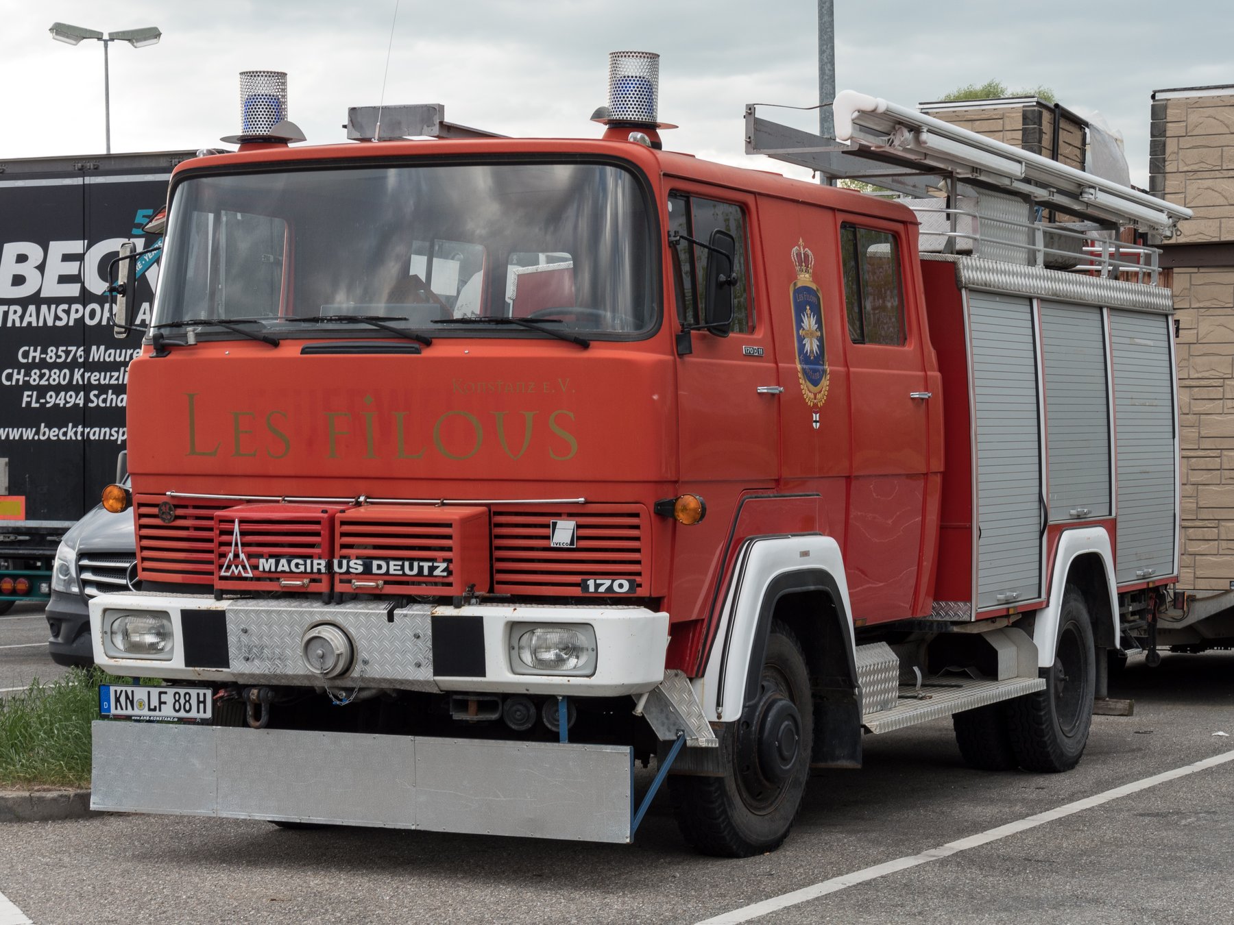 Truck Magirus Deutz M 170 D 12 A