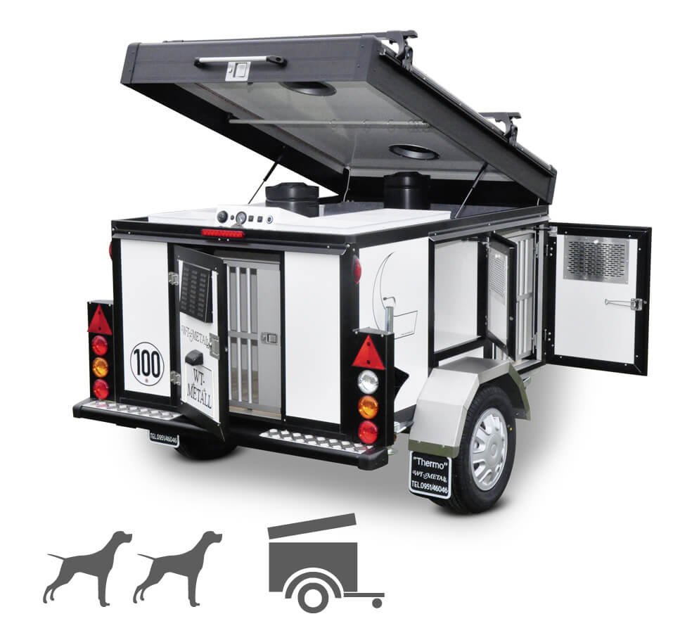 Light trailers up to 750 kg WT-METALL TH2/BBR2