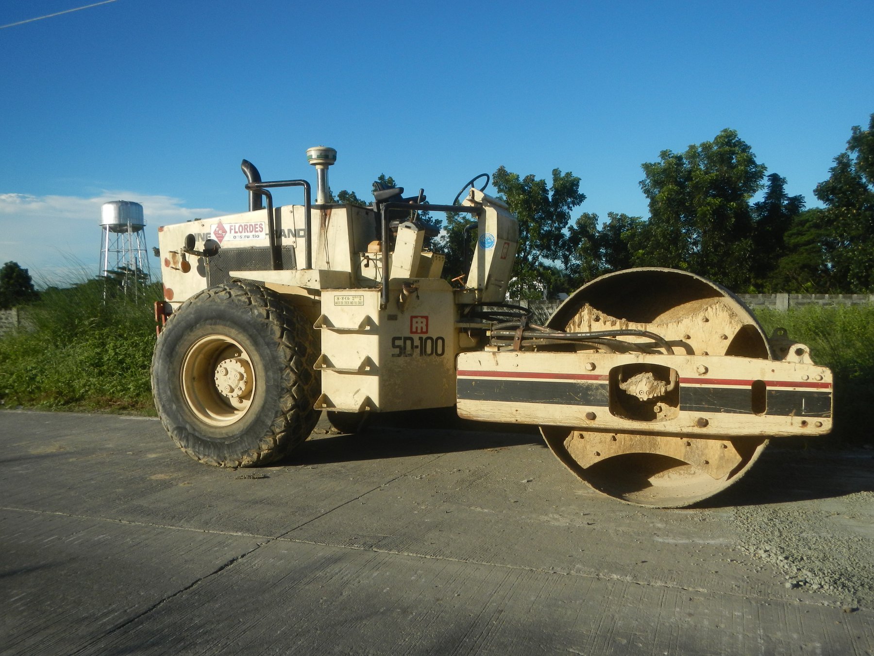 Straßenbaumaschine Ingersoll Rand DD138HA