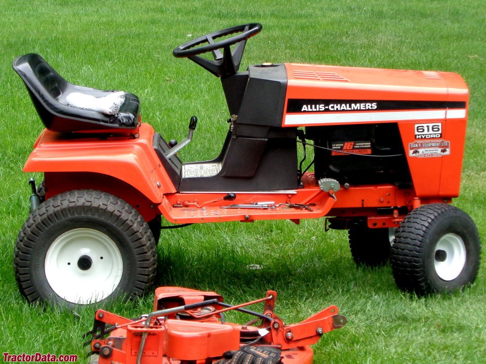 Ride-on mowers Allis Chalmers 616
