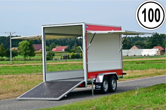 Przyczepy samochodowe do 3,5 t Blyss F2030HTD