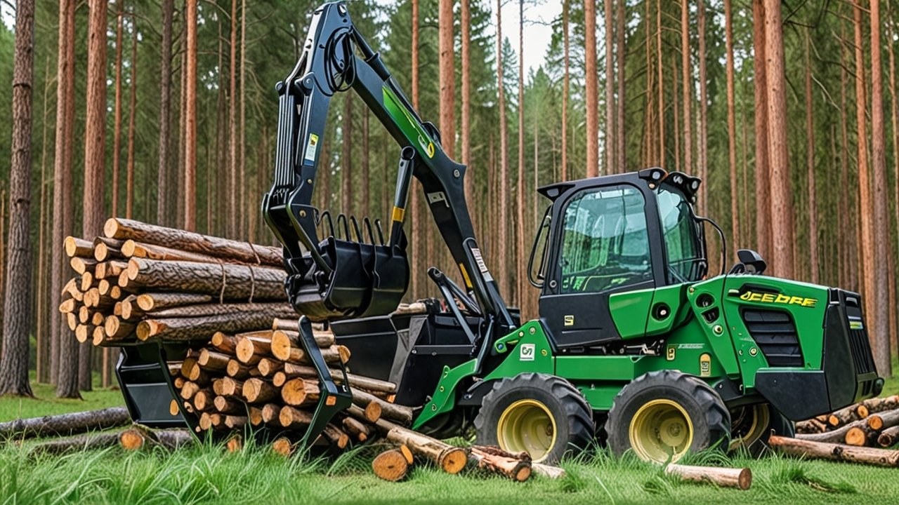 Forwardery i zestawy zrywkowe John Deere 1510 E