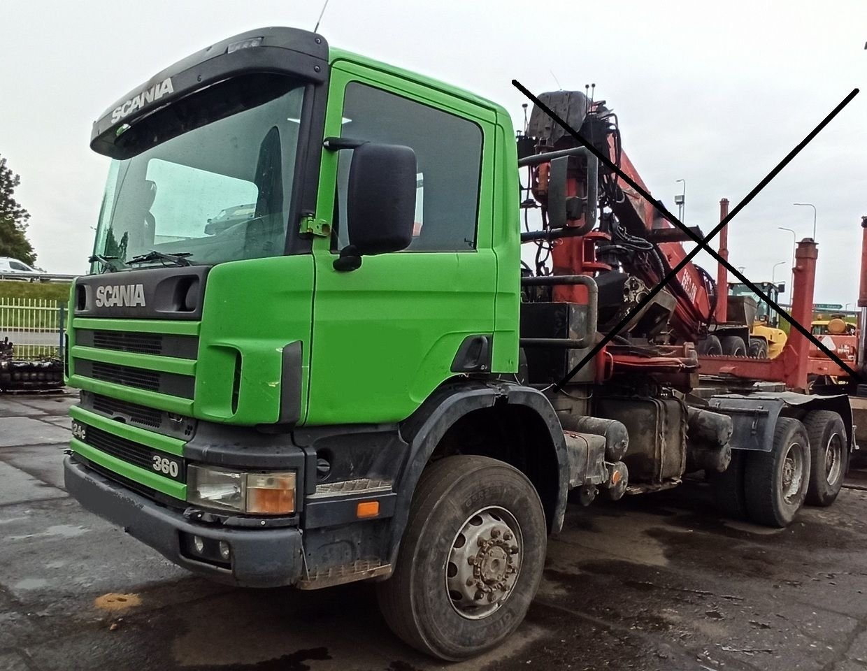 Truck Scania 124 LB 6X2*4 NB 420