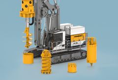 Liebherr Kelly drilling