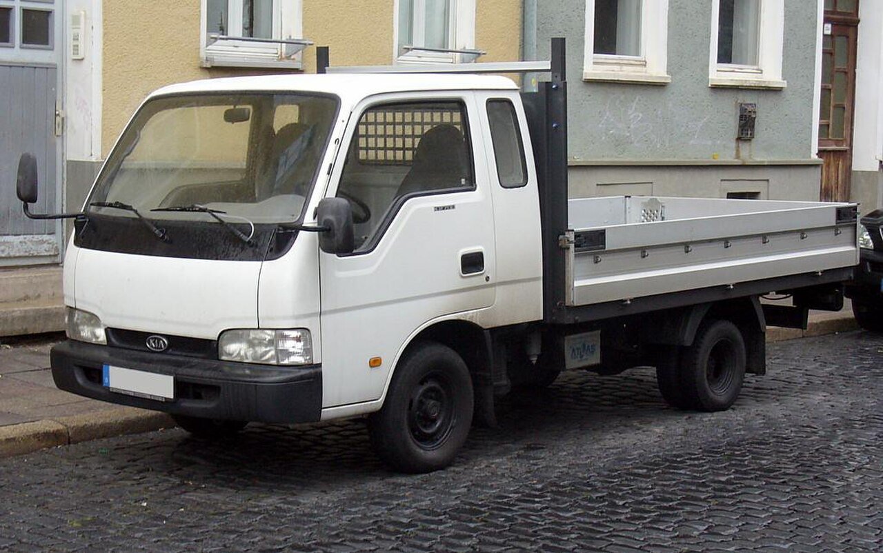 Van Kia K2700 DRIEZIJDIGE KIPPER